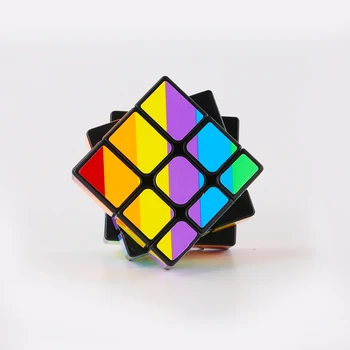 Yongjun yj YJ8313 3x3x3 Nerovné Magic Cube Puzzle, Hračky pre Výzvu, Hračky Pre Deti, Detský cubo magico - Farebné