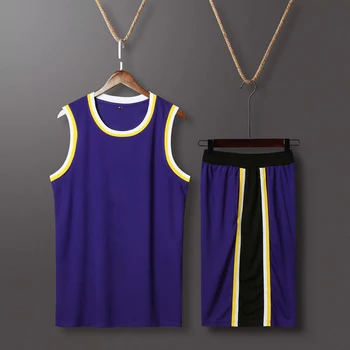 2020 Profesionálne Mužov Basketbal Uniformy Sady Mužov College dieťa Návrat Basketbal jersey Basketbalové Dresy šortky Rýchle Suché