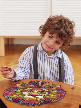Levy Drevená Skladačka Puzzle, Hračky Pre Dospelých Detí Vzdelávacieho Hračky Dovolenku Dar Inteligencie Deti Hračka Narodeninám