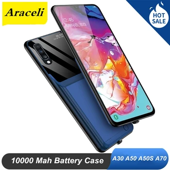 Araceli 10000 Mah Pre Samsung Galaxy A30S A50 A50S A70 Batérie Prípade Inteligentné Nabíjačky Prípade Power Bank A70 Batérie Prípade