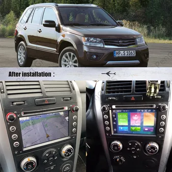 Android10.0 4G+64GB Auto Multimediálne Rádio DVD Prehrávač Pre Suzuki Grand Vitara 2005-2012 GPS Navigáciu video headunit audio dsp