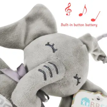 Baby Kočík Hrkálky s Teether Dieťa Mobile Postieľky Plyšové Handbell Hudobné Bábika Posteľ Závesné Hračky