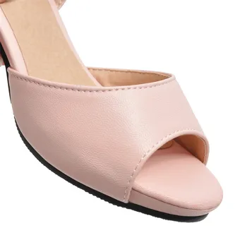 MORAZORA 2020 nový príchod žena sandále veľká veľkosť 34-47 letná obuv jednoduchá pracka módne topánky pohodlné námestie päty topánky