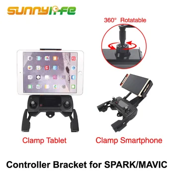 360 Otočiť NA DJI MAVIC MINI/PRO/AIR/SPARK, Diaľkové ovládanie Držiak Držiak pre iPhone8/7 plus/6/6/4S, Samsung pre Tablet iPad