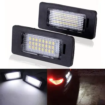 2 Ks/Set Kufri LED špz Osvetlenie 24 Led Lampa pre BMW E39 E60 E90 Rad X M8617