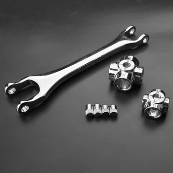 8-21 mm Multi-function Zásuvky Kľúča Auto Nástroj Račňový Uťahovák Nastaviť Repair Tool Set Domácnosti Kľúča
