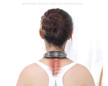 Mini neck brace prístroj domov zdravotné produkty Meridian masáž krku masér krčnej oblasti