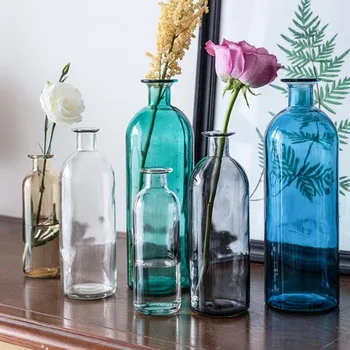 Sklenené Vázy Domova Miestnosti Dekorácie Crystal kvetináče Moderné Hydroponických Rastlín Európskeho Svieži Štýl pre Svadobné Dekorácie