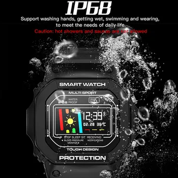 X12 Srdcovej frekvencie smart hodinky muži Ženy vodotesný Ip68 EKG + PPG fitness tracker náramok Krvný Tlak smartwatch mužov android