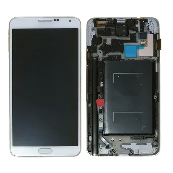 Pôvodné N9005 LCD Pre SAMSUNG Poznámku 3 lcd Dotykový Displej Digitalizátorom. s montážou rámu N9005 displej na Galaxy note 3 lcd Rám