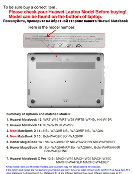 Notebook Prípade, Že Do Roku 2020 Nový Huawei MateBook D15 13 14 D14 XPro 13.9 Ťažké Prípady Pre Huawei Honor MagicBook 14 Česť MagicBook 15