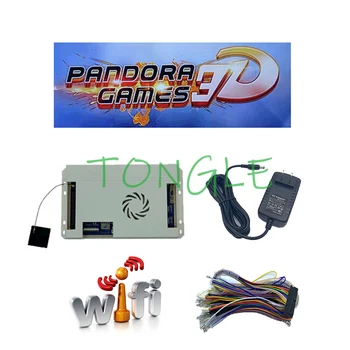 Pandora Uložiť funkcia 3D 4018 v 1 Box Retro Arkádovej Hry PCB Dosky 3D hry, HDMI, VGA Konzoly Gamepad doske FBA MAME PS