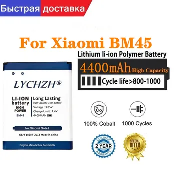 Vysoká Kapacita Batérie BM45 BM 45 4400mAH Batérie Telefónu Pre Xiao Redmi Poznámka 2 pre Hongmi Redrice Pozn.2 Nabíjateľná batéria
