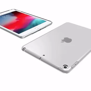 Mäkké TPU Kremíka Priehľadný Kryt pre Apple iPad 9.7 2017 2018 mini 1 2 3 4 5 Vzduchu 1 2 Pro 9.7 Vzduchu 10.5 Pro 11 2018 2019 Prípade