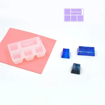 Populárne Nový 1 Nastaviť Manuálne DIY Mechanické Klávesu Spp Silikónové Formy UV Crystal Epoxidové Formy Ručné Remeslá Výrobu Nástrojov