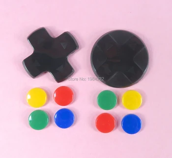 10sets Farebné Tlačidlo Spp Set Palec Stick Rukoväť Pre Nintendo Prepínač NS Radosť-Con Analógový Ovládač Spp Kryt