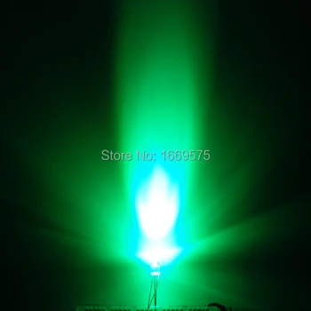 100 Ks/Veľa 5mm RGB Spoločná Katóda JASNÉ Kole Vedúci Krytia Svetlé RGB Svetlo LED Diód