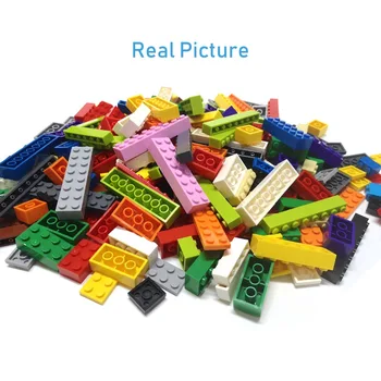 60pcs DIY Stavebné Bloky Hrubé Údaje Tehál 1+2 Bodky Vzdelávacie Veľkosťou Kompatibilné S lego Plastové Hračky pre Deti