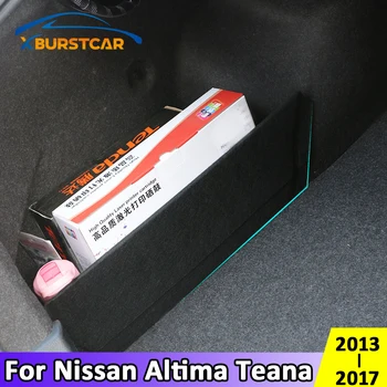 2 ks Auto Skladovanie Organizátor Rada Skladovanie Oddiely batožinového priestoru Oblasť Chvost Box pre Nissan Altima Teana 2013 - 2017 Príslušenstvo