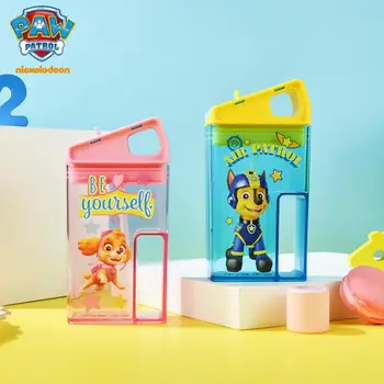 2020 NOVÉ Originálne Packa hliadky 240ML Dieťa Tritan fľaša na mlieko, Džús Letný pohár BPA FREE Slamy pohár Detí, Narodeniny hračka vysokej kvality