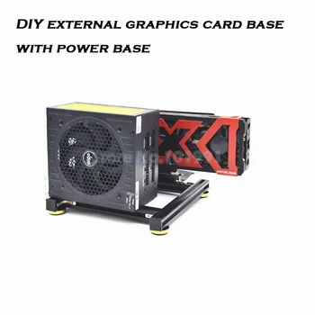 Grafická karta držiteľ DIY externú grafickú kartu základňu s energetickej základne pre ATX SFX PSU hliníka
