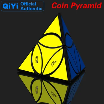 QiYi Mince Pyramídy Magic Cube Volantu, Rýchlosti Mozgu Teaser Puzzle Náročné Inteligencie Vzdelávacie Hračky Pre Deti,