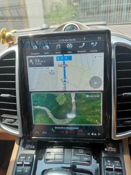 2 Din autorádia Android stereo prijímač Pre-Porsche cayenne 2012-2018 GPS navigácie, audio-multimediálne MP3 prehrávač Vertikálne Obrazovke