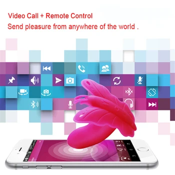 Smart REALOV APP Bezdrôtový Vibrátor Nositeľné Pánty Bluetooth Diaľkové Ovládanie G-sport Stimulátor Klitorisu sexuálnu Hračku, Masáž Vibrátory