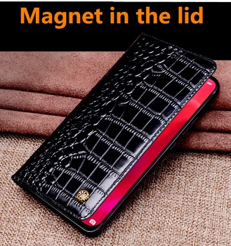 Magnetický Držiak GenuineLeather Flip puzdro Pre Samsung Galaxy S20 Ultra/Galaxy S20 Plus/Galaxy S20/Galaxy S20 FE 5G Telefón Prípade