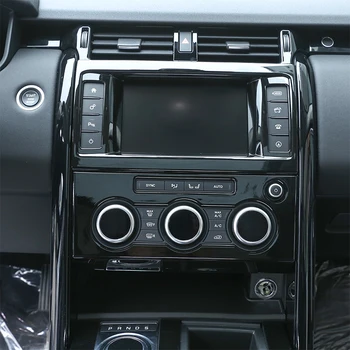 Na Land Rover Discovery 5 LR5 L462 2017-18 Lesklý Čierny ABS Centrum Klimatizácia Panel Kryt Výbava Auto Príslušenstvo 1pcs