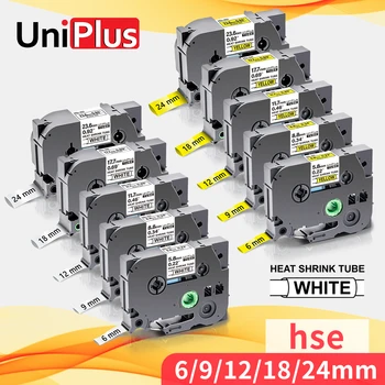 UniPlus hse211 hse221 hse231 hse611 hse621 hse631 Zmršťovacej Trubice Pásky, Kompatibilné Brat S Touch PT H110 D210 D600 Label Maker