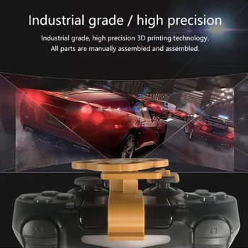 3D Vytlačené Mini Volant Pre PlayStation 4 Regulátory Pre PS 4 Radič Závodná Hra Ovládanie Kolesá