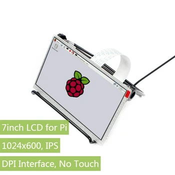 Raspberry Pi 7 palcový IPS Displej s 1024x600 Rozlíšenie DPI rozhranie bez Dotykové ovládanie pre RPI 2B/3A/3B+/Zero/Zero W