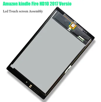 Nová pre Amazon kindle Fire HD10 2017 SL056ZE Verzia LCD Displej Dotykový Displej Digitalizátorom. Pre Amazon Fire HD 10 Deti Edition