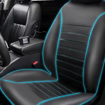 Auto-pass car kryt sedadla s LED Svetlom Sedadlo Vodiča Protector