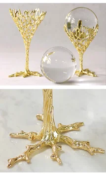 Škandinávsky luxus ploche Crystal ball ornament, High-grade Office Čaj stôl Tvorivé displayVestibule Štúdia Domáce dekorácie