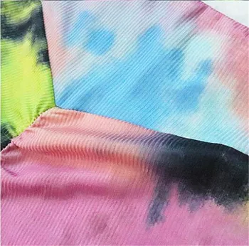 Telocvičňa Set 2 ks Sada Letných Oblek pre Ženy Gradient Vykresľovanie T-shirt + Športové Nohavice Bezšvíkové Telocvični Súbor
