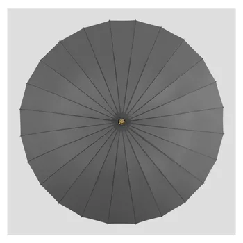 Hot Predaj Dlhá Rukoväť Veľké firmy Umbrella Vysokej Kvality 24K Silnému Vetru Glassfiber Parasol Outdoorové Aktivity, Golfové Dáždnik
