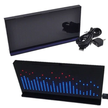 Profesionálne AS1424 LED Hudba Zvukového Spektra Zvukomer Displeji Analyzátora