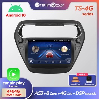 Prelingcar Android 10.0 Systém Auto IPS Dotykový Displej Stereo pre Foreus Escort Stereo prehrávač s tlačidlami navigačný systém