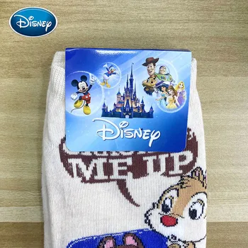 Disney Dievča Cartoon Nové Ponožky Dámy Anime Mickey Minnie medvedík pú sladké ponožky, bavlnené ponožky dievča ponožky