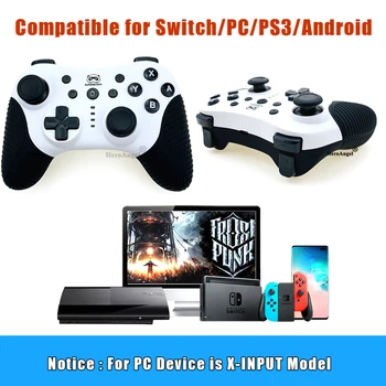 Hotsale 2 Farba Pre Nintend Prepínač NS Bluetooth Bezdrôtový ovládač pre Dvojité Vibrácií Herný Ovládač Gamepads pre PC, PS3 Android
