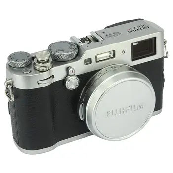 Haoge Spúšť Fotoaparátu Tlačidlo na Uvoľnenie Konkávne Striebra pre Fuji Fujifilm X-Pro1/X-Pro2/X-PRO3/X100/X100T/X100S/X100F/X100V/STX-2