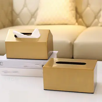 Zlaté tkanivá box pre detské tkaniva box držiteľ dávkovač obrúsok kuchyňa papierový obrúsok držiaky na papier, servítky tabuľka
