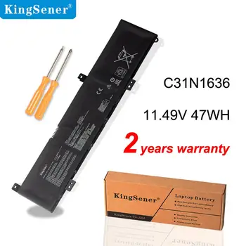 Kingsener C31N1636 Notebook batéria Pre Asus N580VN N580VD NX580V X580V X580VN NX580VD7300 NX580VD7700 Série 11.49 V 47WH