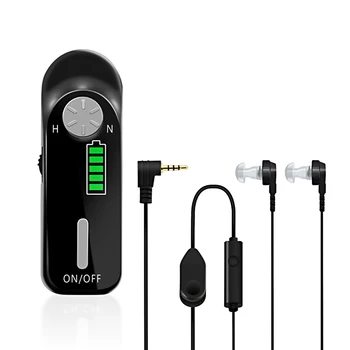 Enhancer Slúchadlá Mini 450-3000Hz Hlas Zosilňovač Zvuku Pomoci Sluchu Digitálne 45±5dB Nabíjania cez USB V Uchu