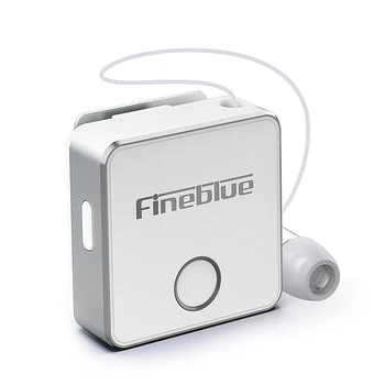 Fineblue Mini F1 pro business bluetooth 5.0 Slúchadlá Bezdrôtové Klip Golier Štýl Headset Zdvíhateľnej Handsfree Bluetooth F910