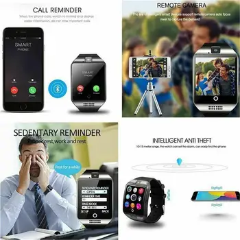 Bluetooth Smartwatch GSM Telefón, Hodinky Šport Fitness Tracker Spánku Monitor pre Huawei P30 P40 Lite Samsung S10 S9 S8 Motorola E G