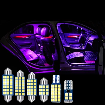 Pre Hyundai Elantra AD 2016 2017 2018 2019 4pcs Auta bezchybné Auto 12v LED Žiarovky Interiéru Čítanie Žiarovky Kufor Ľahké Príslušenstvo