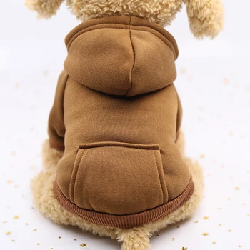 Teplé Pet Oblečenie pre Psa Kabát Polyester Psie Oblečenie Šteňa Pet Mikina Zimné Šteňa Oblečenie Psa Kostým Ropa perro